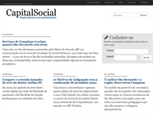 Tablet Screenshot of capitalsocial.com.br